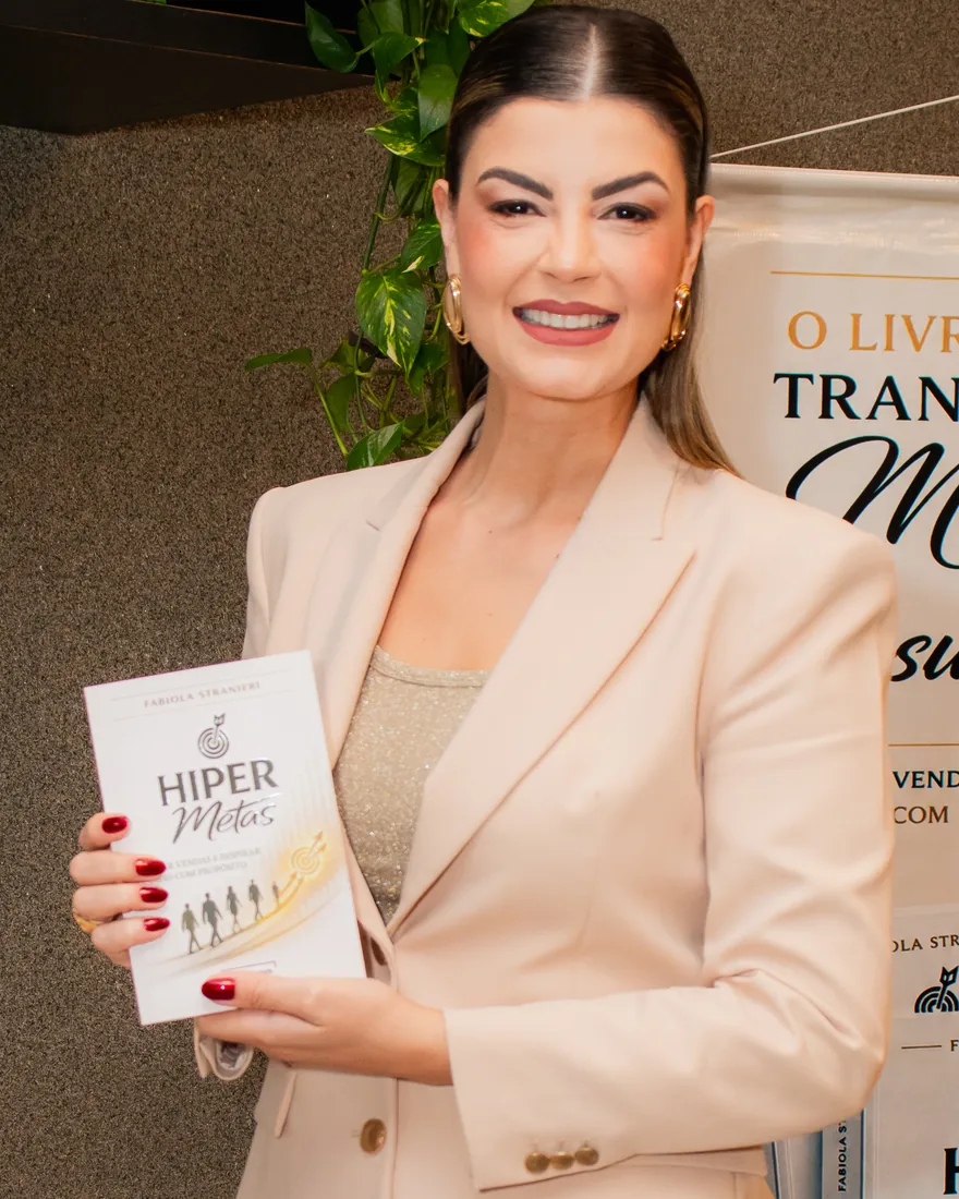 Fabíola Stranieri, criadora do Método Hiper Metas